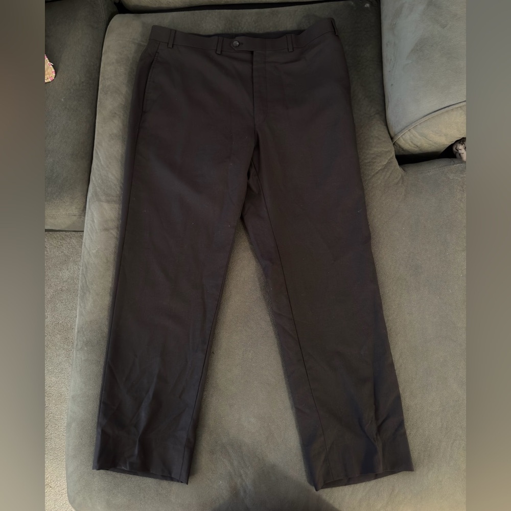 Lauren Ralph Lauren Men’s Black Wool Dress Pants Size 40x32 Total Comfort